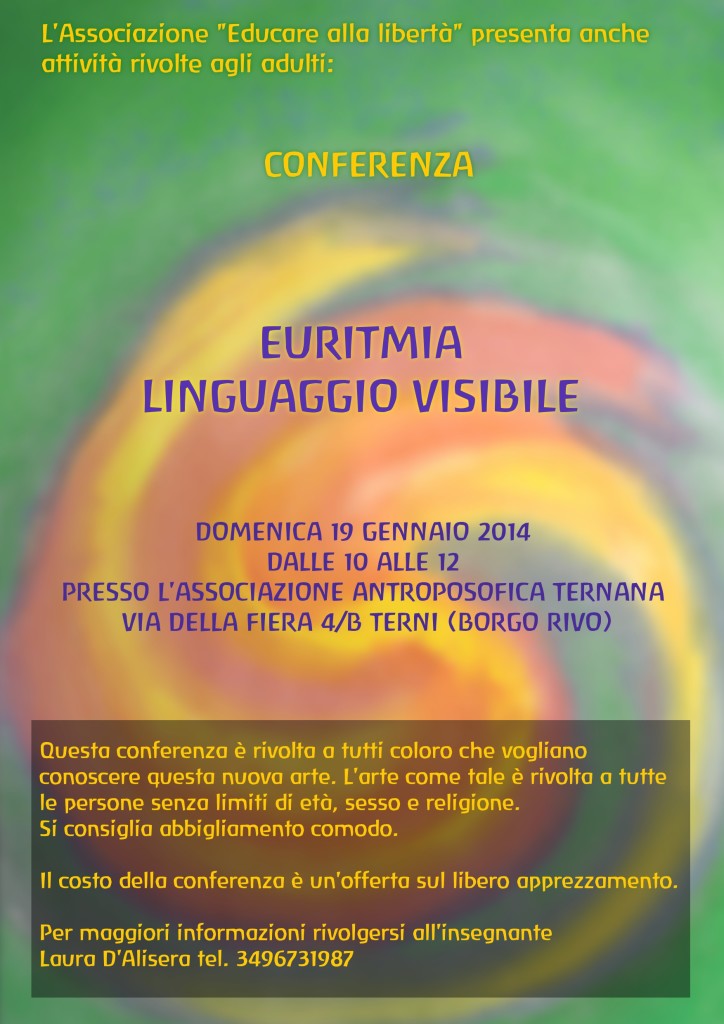 Conferenza Euritmia 19-01-2014